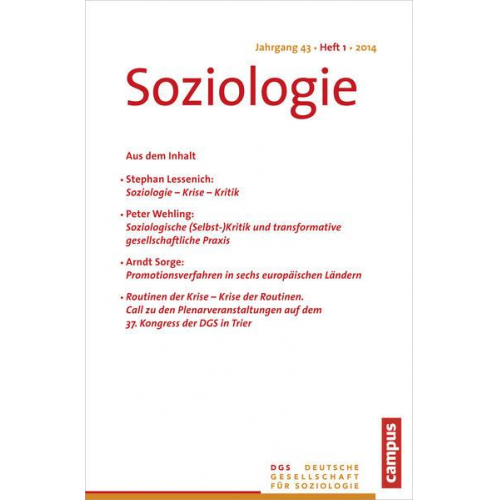 Soziologie 1.2014