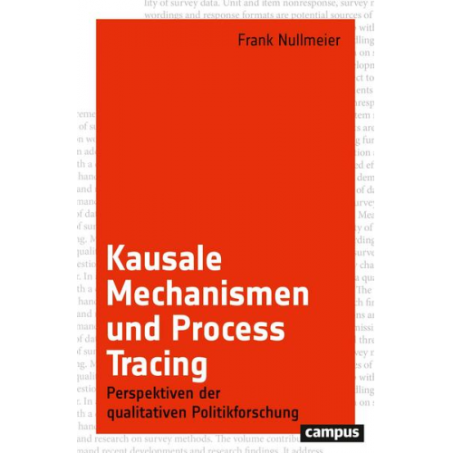 Frank Nullmeier - Kausale Mechanismen und Process Tracing