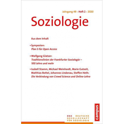 Soziologie 2/2020