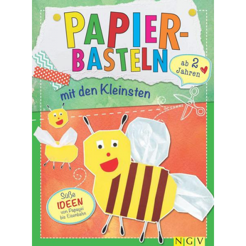 Papierbasteln mit den Kleinsten ab 2 Jahren