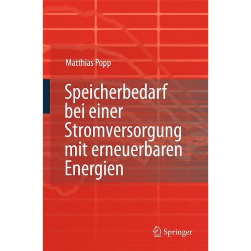 Matthias Popp - Speicherbedarf bei einer Stromversorgung mit erneuerbaren Energien