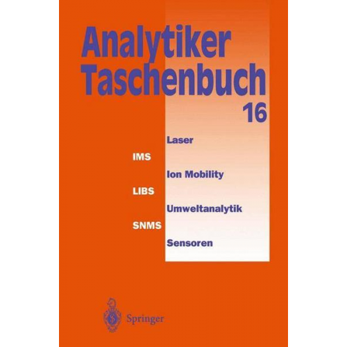 A. Müfit Bahadir & Helmut Günzler & Rolf Borsdorf & Klaus Danzer & Wilhelm Fresenius - Analytiker-Taschenbuch