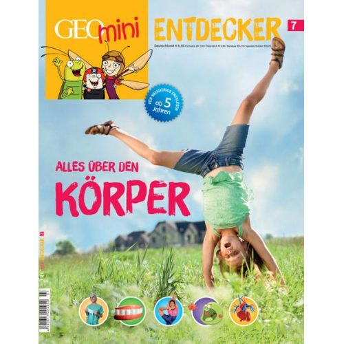 Rosa Wetscher - GEOlino mini Entdeckerheft 7/2017 - Alles über den Körper