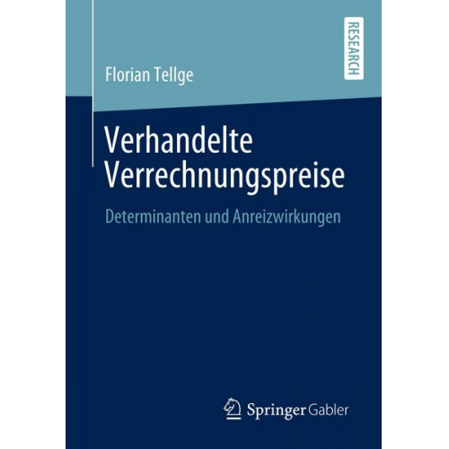 Florian Tellge - Verhandelte Verrechnungspreise