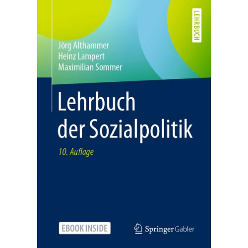 Jörg W. Althammer & Heinz Lampert & Maximilian Sommer - Lehrbuch der Sozialpolitik