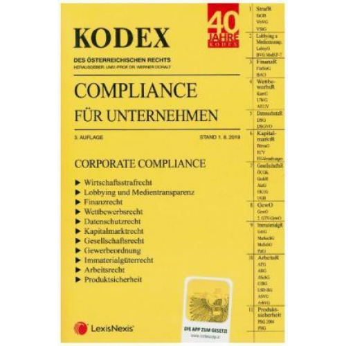 KODEX Compliance für Unternehmen 2019/20