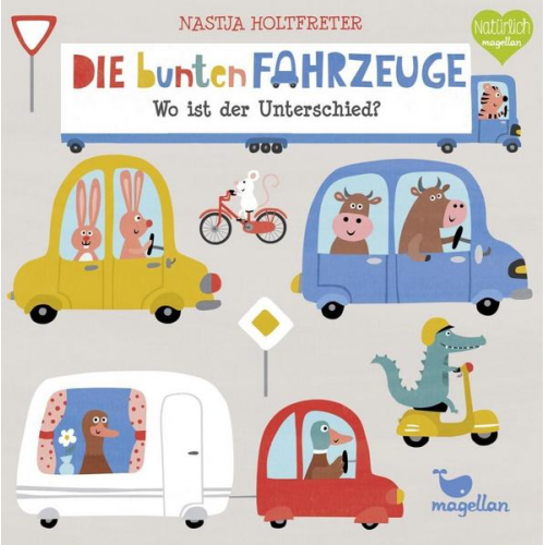 Nastja Holtfreter - Die bunten Fahrzeuge - Wo ist der Unterschied?