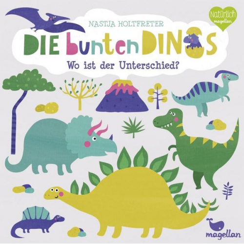 Nastja Holtfreter - Die bunten Dinos – Wo ist der Unterschied?