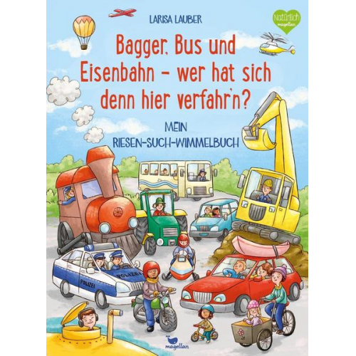 Bagger, Bus und Eisenbahn - wer hat sich denn hier verfahr'n?