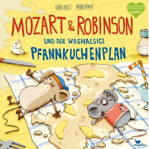 Gundi Herget - Mozart & Robinson und der waghalsige Pfannkuchenplan