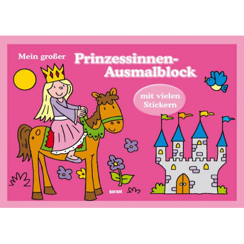 Mein großer Prinzessinnen Ausmalblock