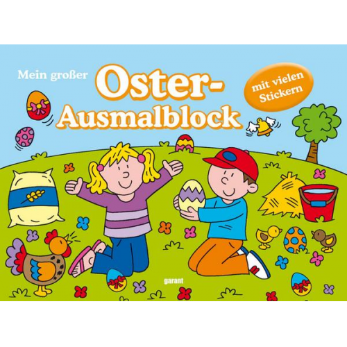 Mein großer Ostern Ausmalblock