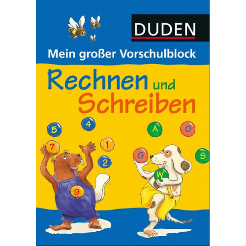 Duden: Mein großer Vorschulblock - Rechnen und Schreiben