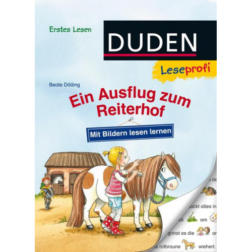 Beate Dölling - Duden Leseprofi – Mit Bildern lesen lernen: Ein Ausflug zum Reiterhof, Erstes Lesen