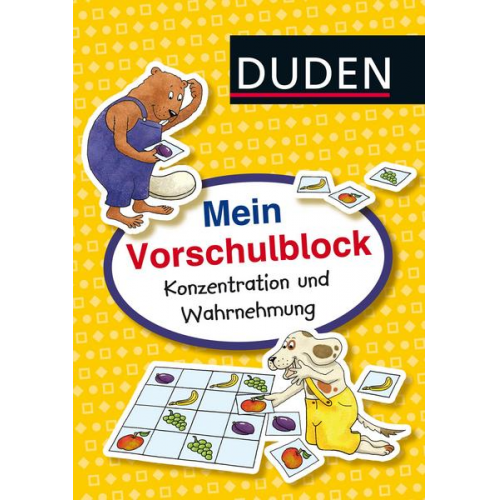 30302 - Duden: Mein Vorschulblock: Konzentration und Wahrnehmung