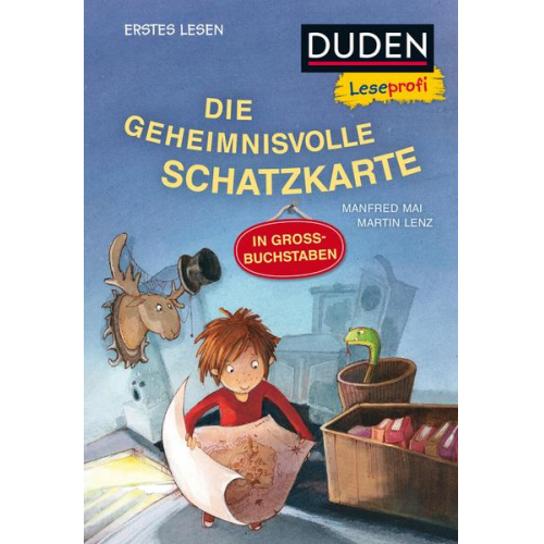 129592 - Duden Leseprofi – Grossbuchstaben: die Geheimnisvolle Schatzkarte, Erstes Lesen