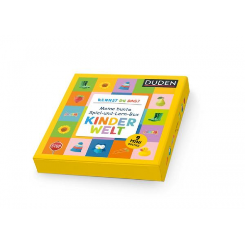 Duden 12+ Kennst du das? Meine bunte Spiel-und-Lernbox: Kinderwelt