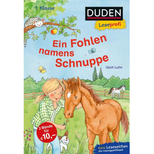 Usch Luhn - Duden Leseprofi – Ein Fohlen namens Schnuppe, 1. Klasse