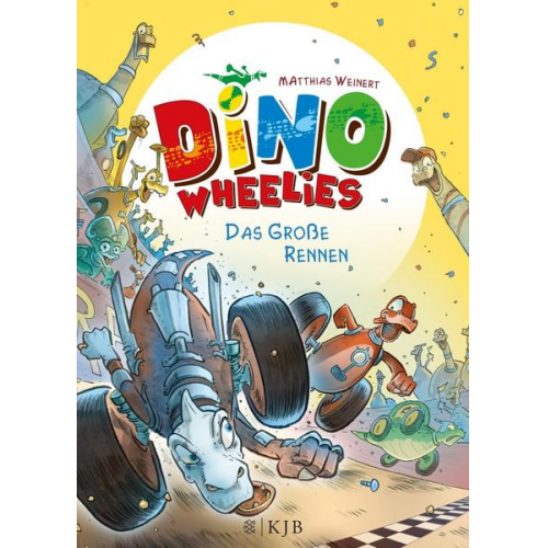 Matthias Weinert - Das große Rennen / Dino Wheelies Bd.2