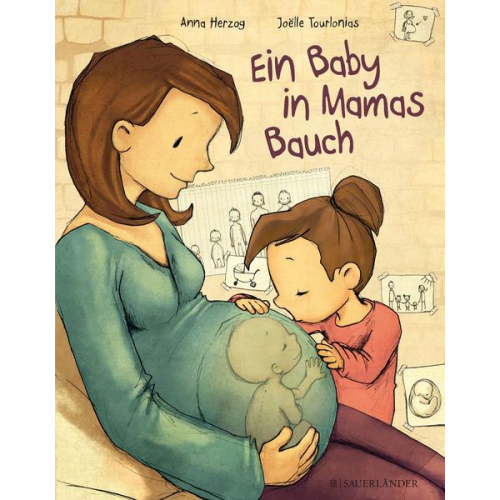 15244 - Ein Baby in Mamas Bauch