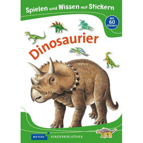 Spielen und Wissen mit Stickern – Dinosaurier