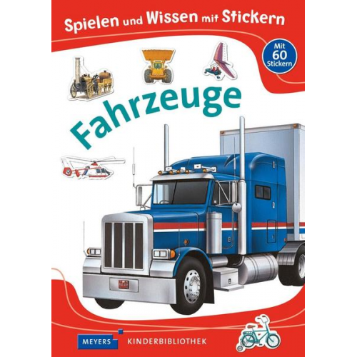 Spielen und Wissen mit Stickern – Fahrzeuge