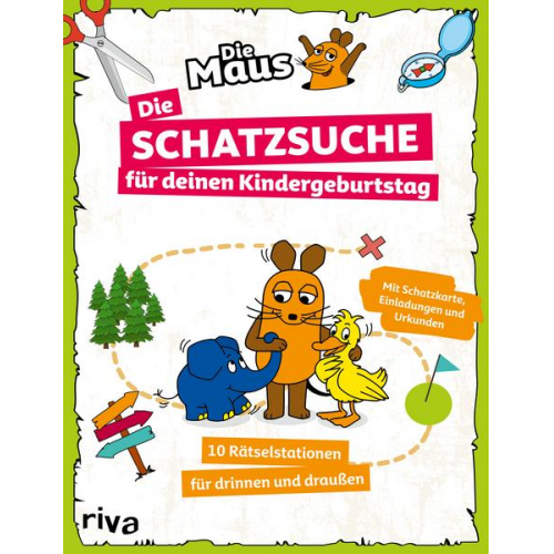 6091 - Die Maus – Die Schatzsuche/Schnitzeljagd für deinen Kindergeburtstag