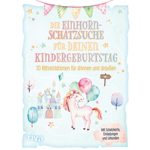 8333 - Die Einhorn-Schatzsuche/-Schnitzeljagd für deinen Kindergeburtstag