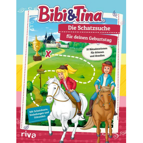 Bibi & Tina – Die Schatzsuche/Schnitzeljagd für deinen Geburtstag