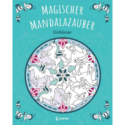 Magischer Mandalazauber - Einhörner