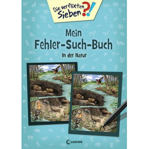 Die verflixten Sieben - Mein Fehler-Such-Buch - In der Natur