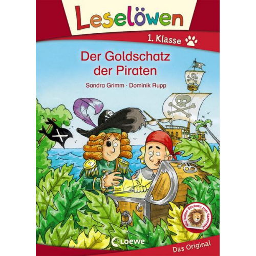 Sandra Grimm - Leselöwen 1. Klasse - Der Goldschatz der Piraten