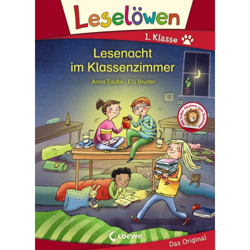 Anna Taube - Leselöwen 1. Klasse - Lesenacht im Klassenzimmer