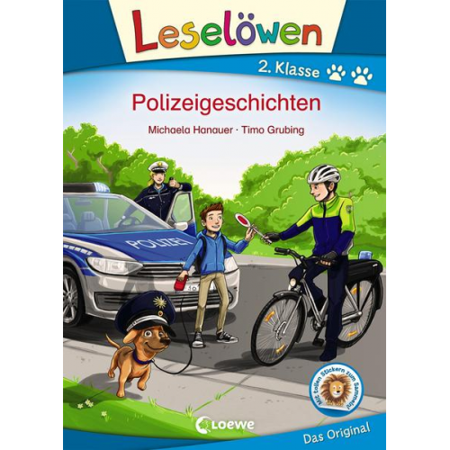 Michaela Hanauer - Leselöwen 2. Klasse - Polizeigeschichten