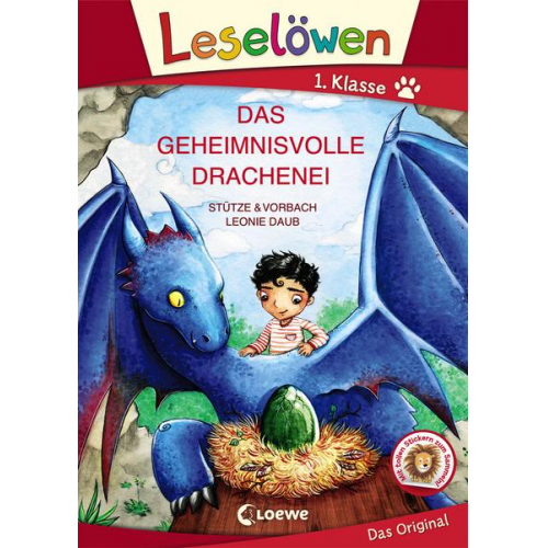 Stütze & Vorbach - Leselöwen 1. Klasse - Das geheimnisvolle Drachenei (Großbuchstabenausgabe)