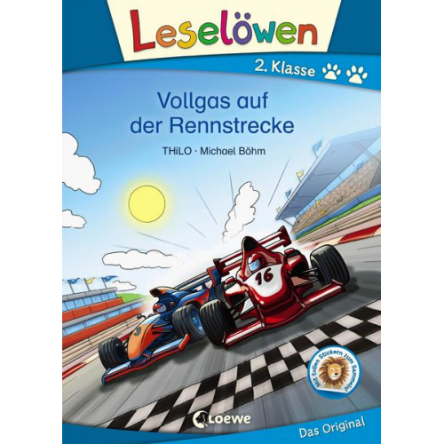 Thilo - Leselöwen 2. Klasse - Vollgas auf der Rennstrecke