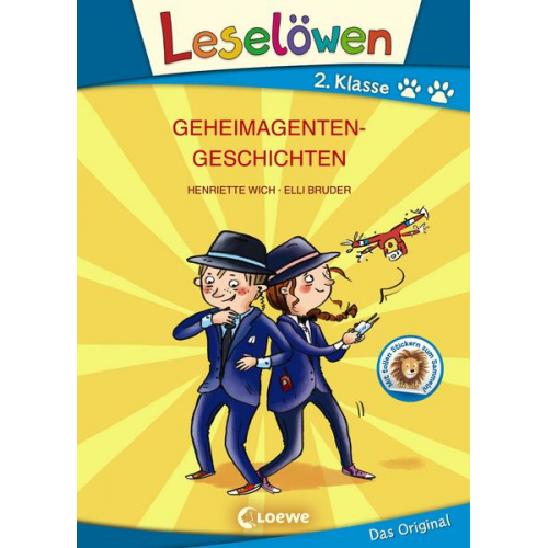 Henriette Wich - Leselöwen 2. Klasse - Geheimagentengeschichten (Großbuchstabenausgabe)