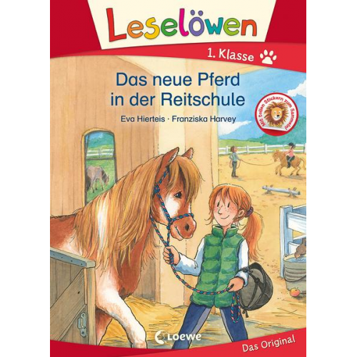 Eva Hierteis - Leselöwen 1. Klasse - Das neue Pferd in der Reitschule