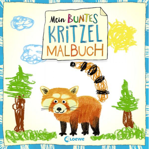 Norbert Pautner - Mein buntes Kritzel-Malbuch (Roter Panda)