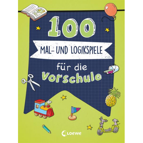 18379 - 100 Mal- und Logikspiele für die Vorschule