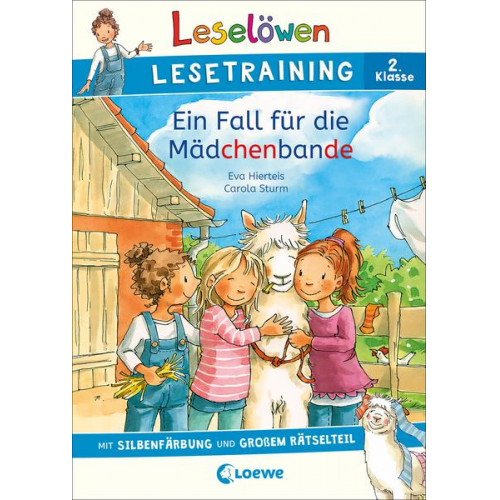 Eva Hierteis - Leselöwen Lesetraining 2. Klasse - Ein Fall für die Mädchenbande