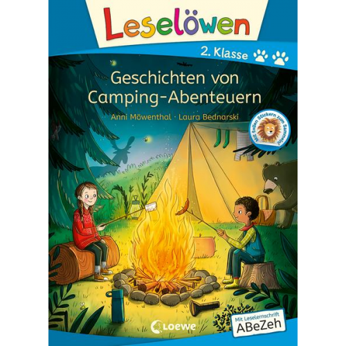 Anni Möwenthal - Leselöwen 2. Klasse - Geschichten von Camping-Abenteuern