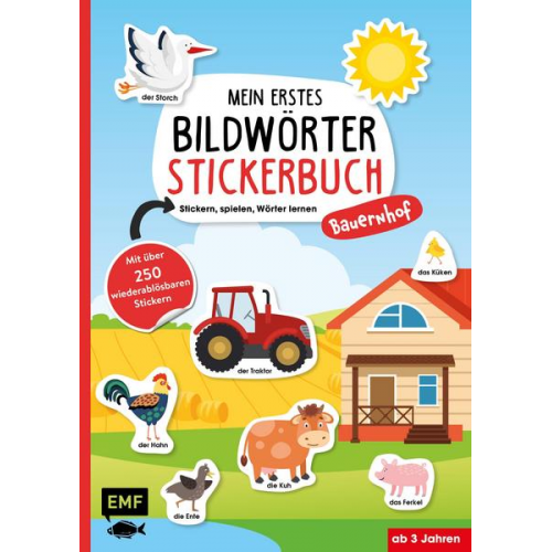 Mein erstes Bildwörter-Stickerbuch – Bauernhof