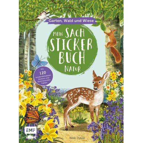 45788 - Mein Sach-Stickerbuch Natur – Garten, Wald und Wiese