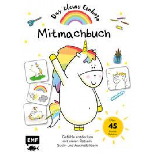 115409 - Das kleine Einhorn – Mitmachbuch