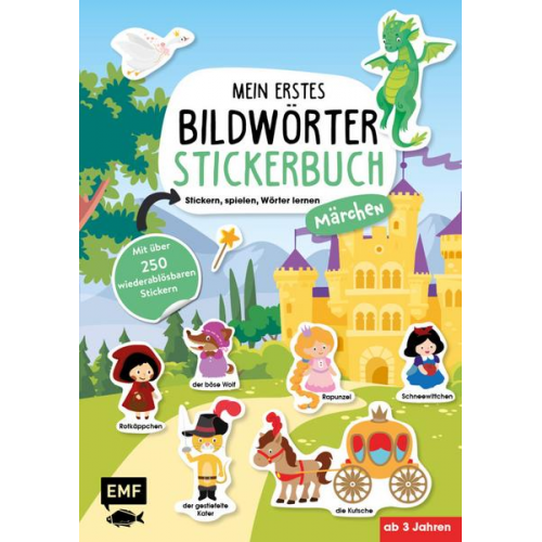 Mein erstes Bildwörter-Stickerbuch – Märchen