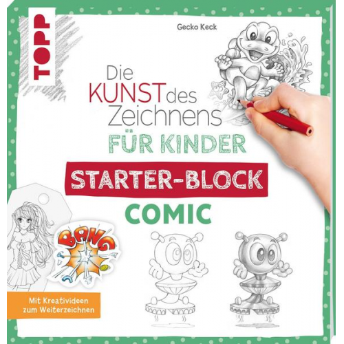 Gecko Keck - Die Kunst des Zeichnens für Kinder Starter-Block - Comic