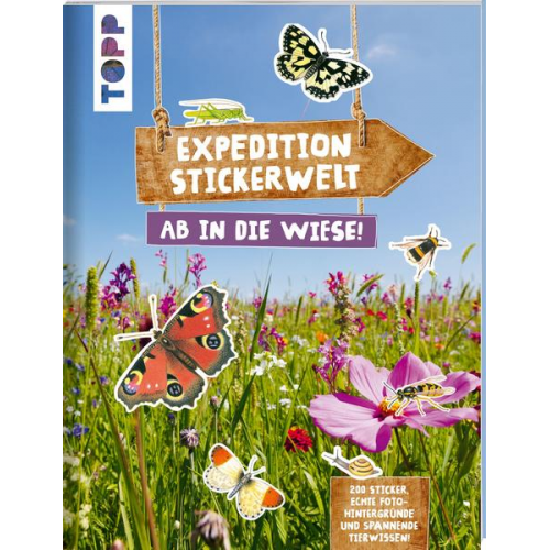 Frechverlag - Expedition Stickerwelt - Ab in die Wiese!