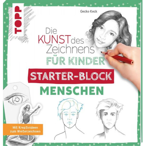 74510 - Die Kunst des Zeichnens für Kinder Starter-Block - Menschen