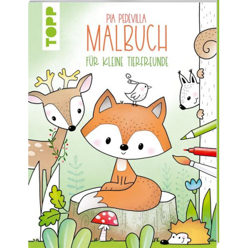 68440 - Pia Pedevilla Malbuch - Für kleine Tierfreunde